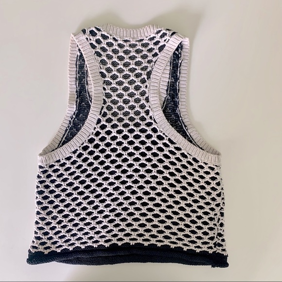 Rag & Bone Knit Vest Top Racerback - Picture 2 of 4